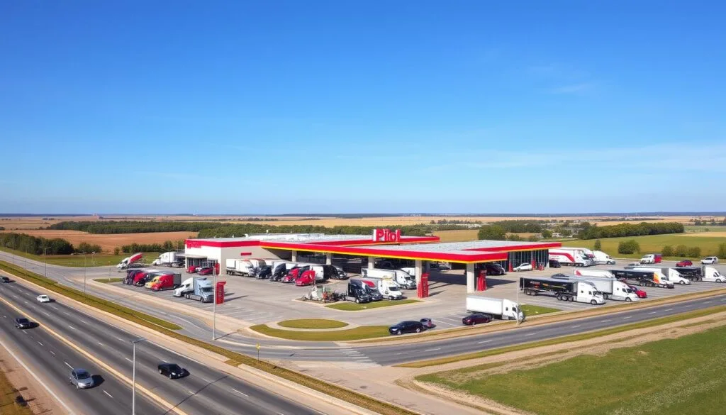 Pilot travel center near